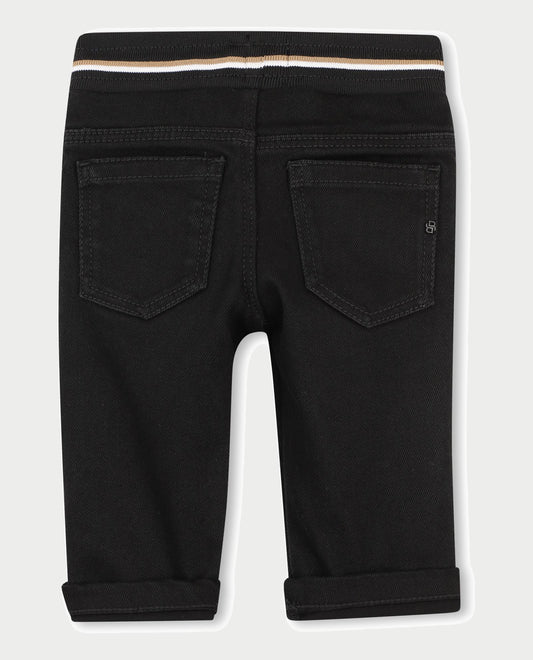 Pantalon en denim BOSS bébé garçon – Noir