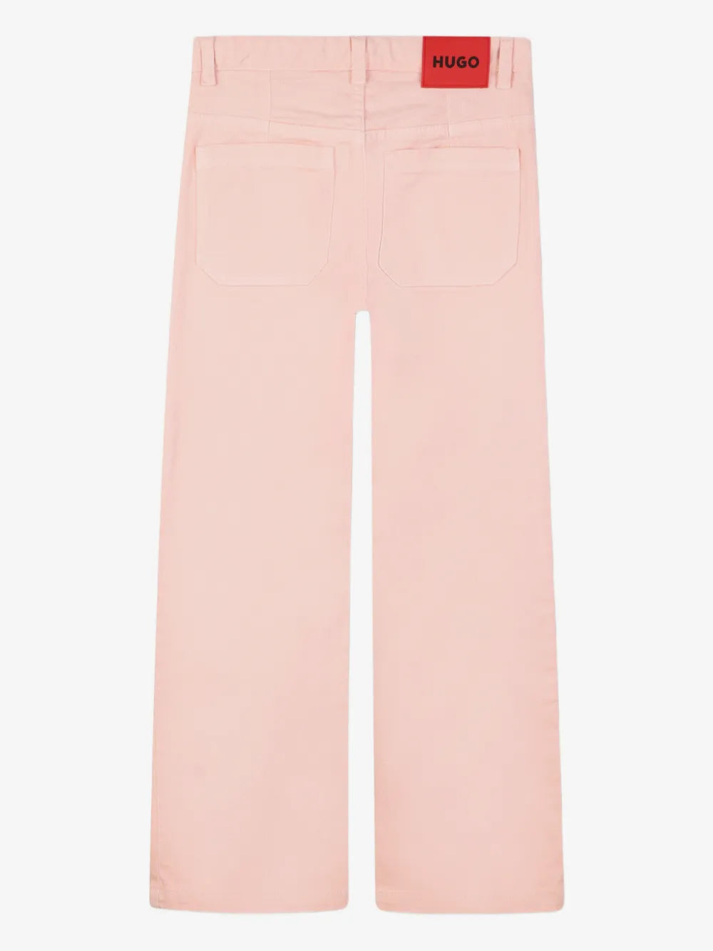 Pantalon large HUGO fille – Rose