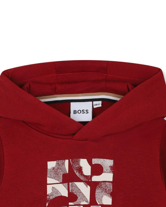SWEAT À CAPUCHE BOSS BÉBÉ – STYLE SPORT CHIC