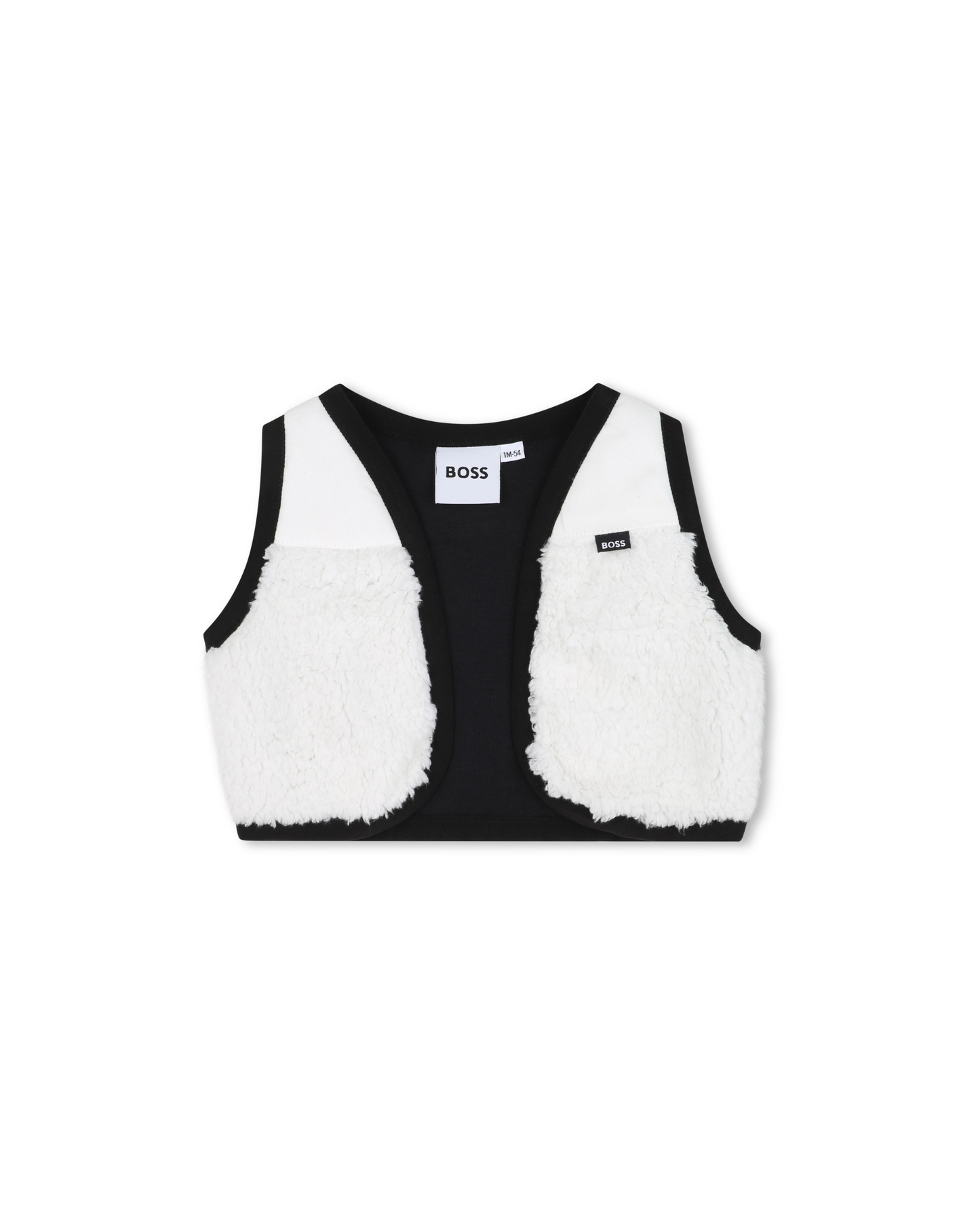 ENSEMBLE BOSS BÉBÉ – COMBINAISON & GILET SANS MANCHES