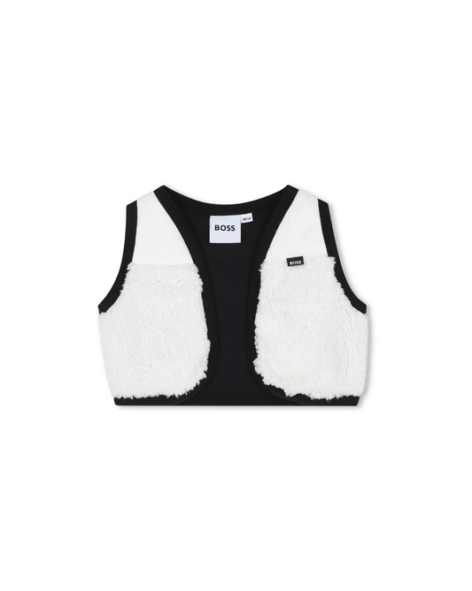 ENSEMBLE BOSS BÉBÉ – COMBINAISON & GILET SANS MANCHES