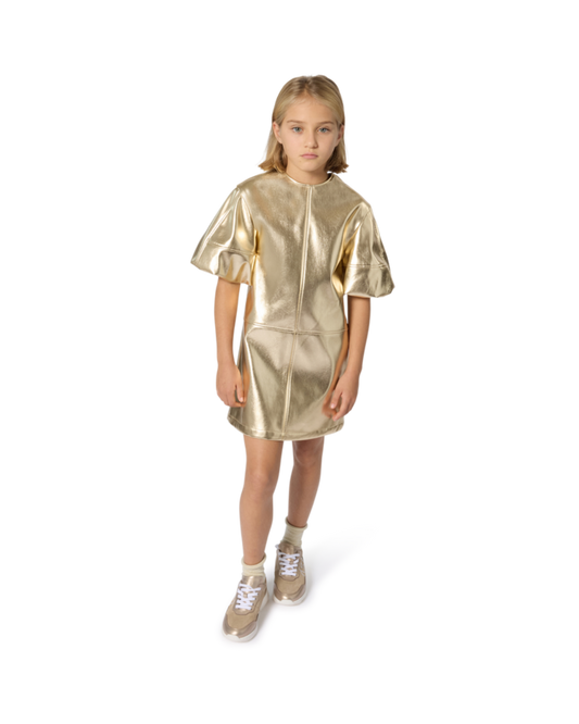 Robe à manches bouffantes