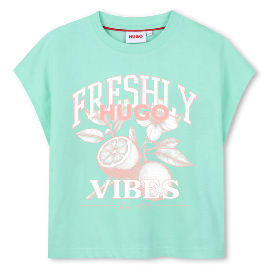 T-shirt à manches courtes BLANC