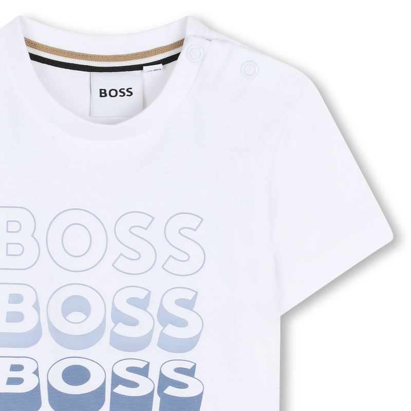 T-shirt à manches courtes BLANC