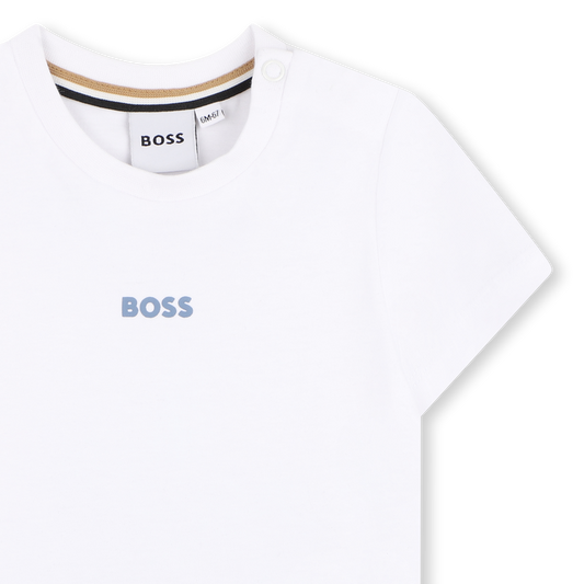 T-shirt à manches courtes BLANC