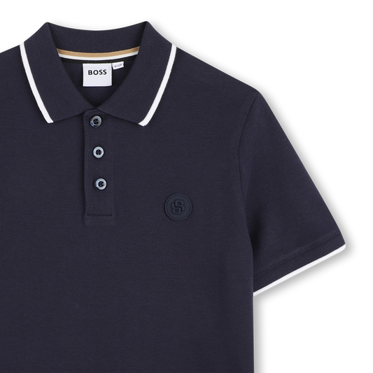 Polo à manches courtes BLEU CLAIR