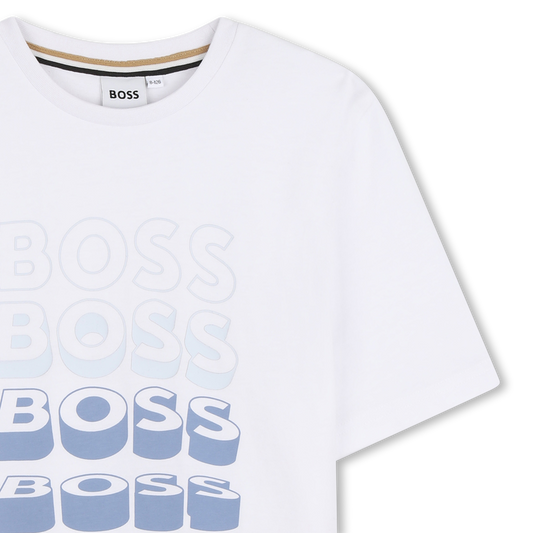 T-shirt à manches courtes BLANC