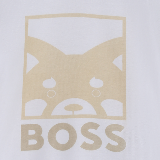 T-shirt à manches courtes BLANC