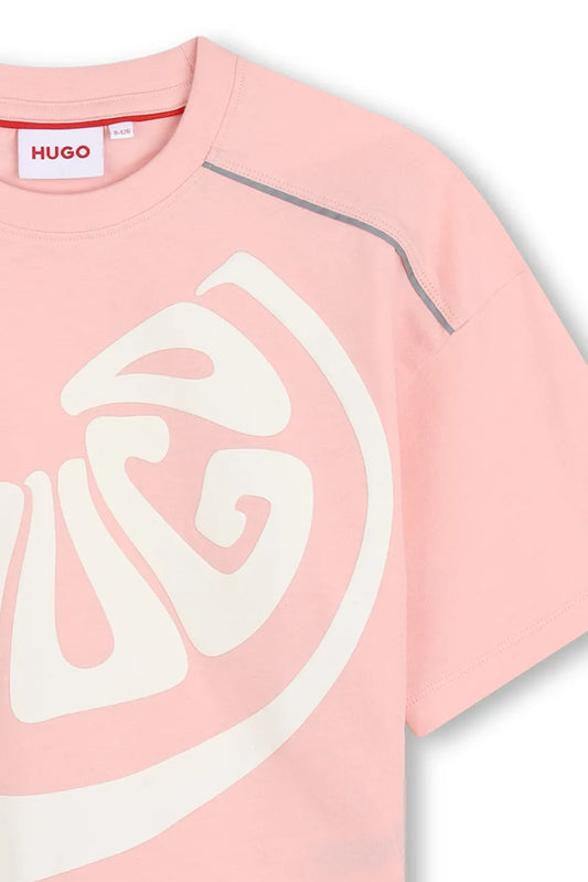 T-shirt à manches courtes ROSE PÂLE
