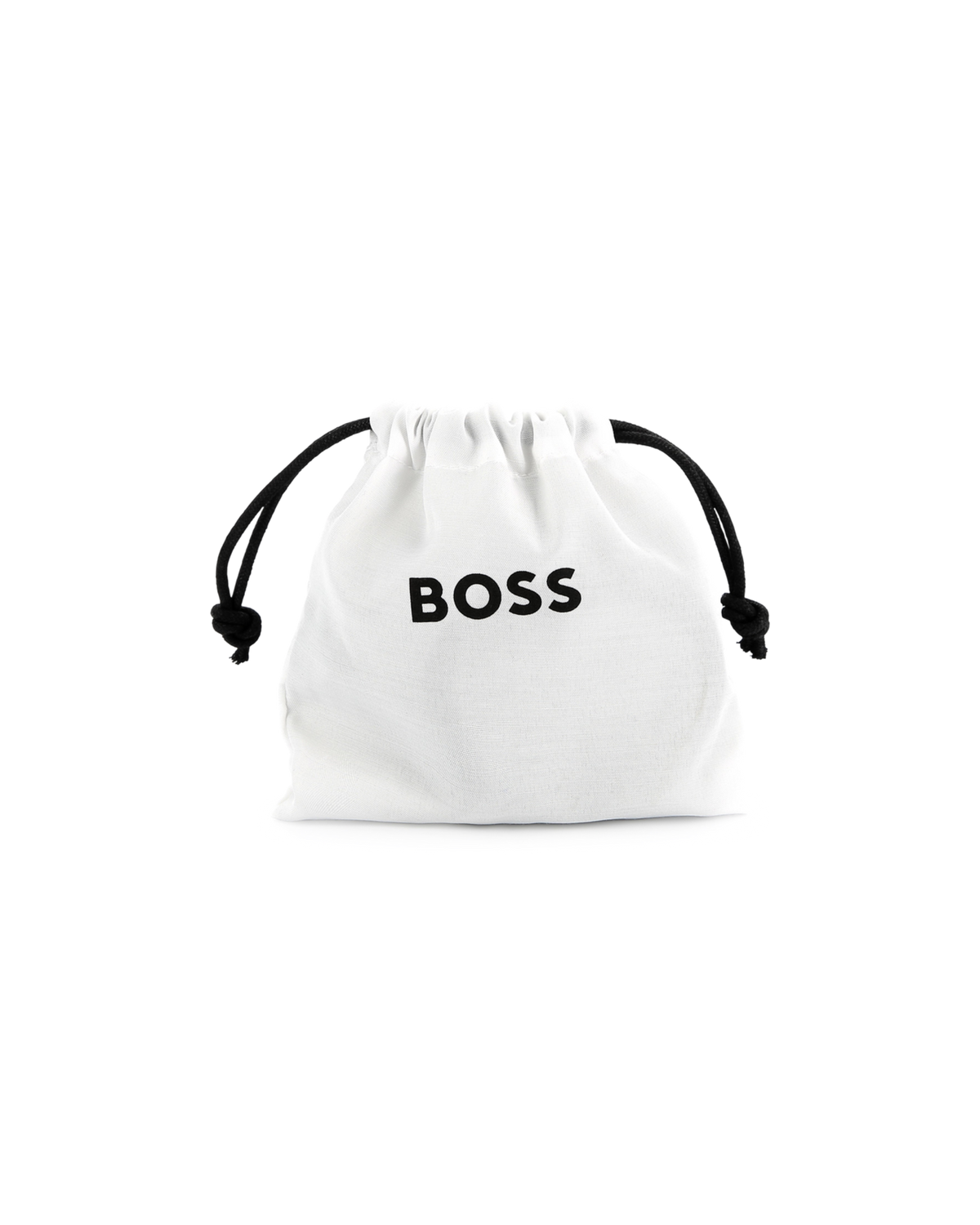 ceinture boss enfant noir dans pochette boss blanche