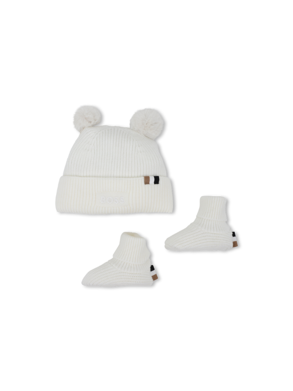 ENSEMBLE BONNET ET CHAUSSONS