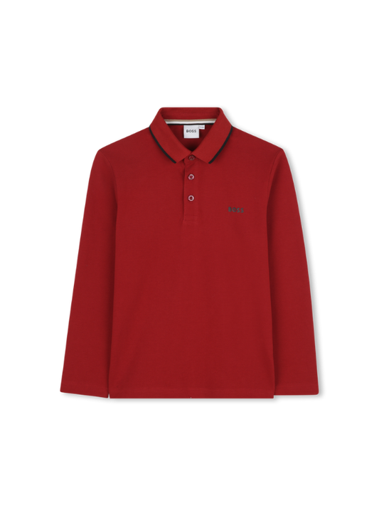 POLO À MANCHES LONGUES