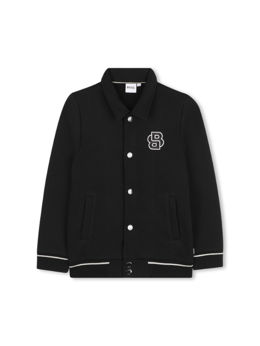 VESTE À BOUTONS NOIRS LOGO BB