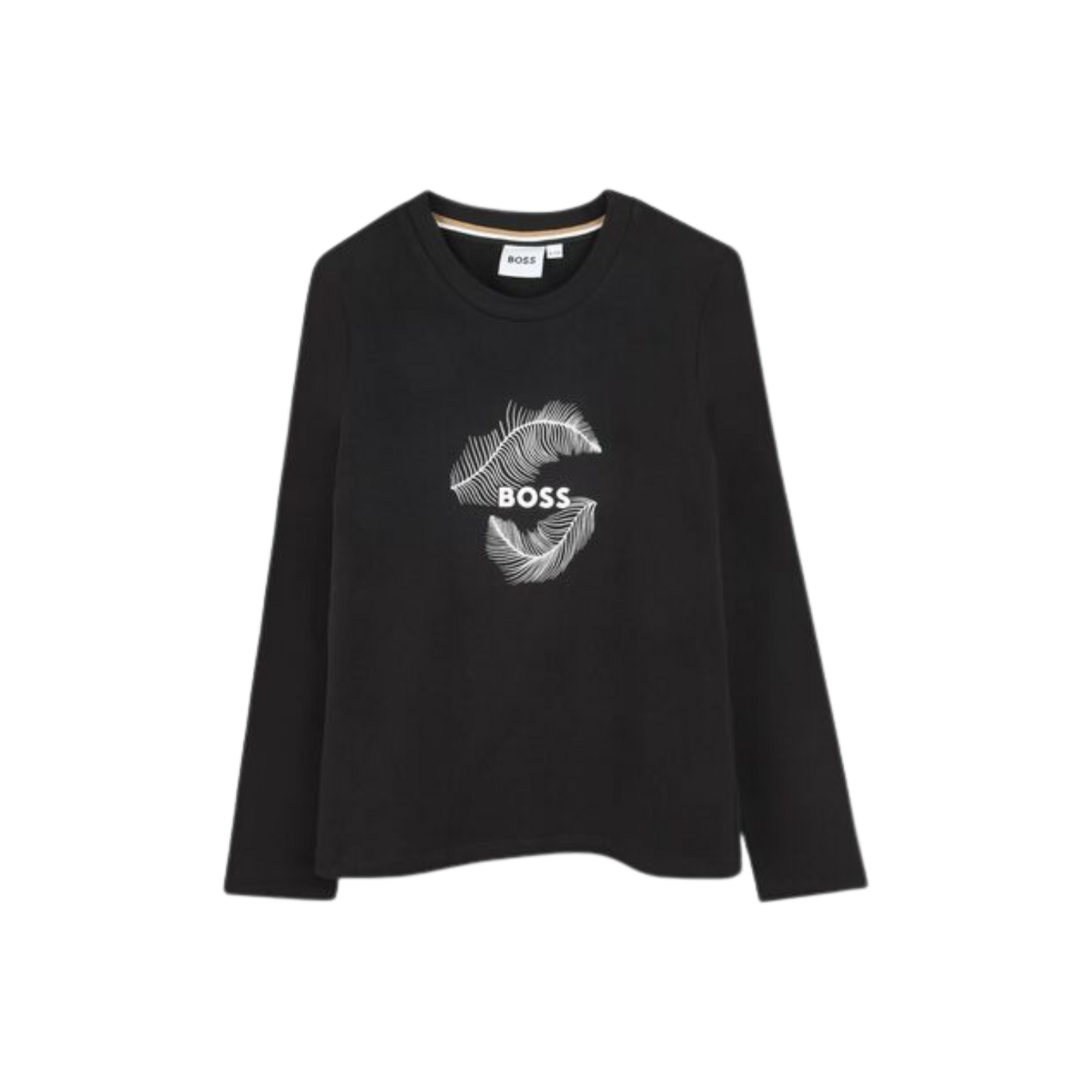 T-SHIRT A MANCHES LONGUES BOSS A LOGO