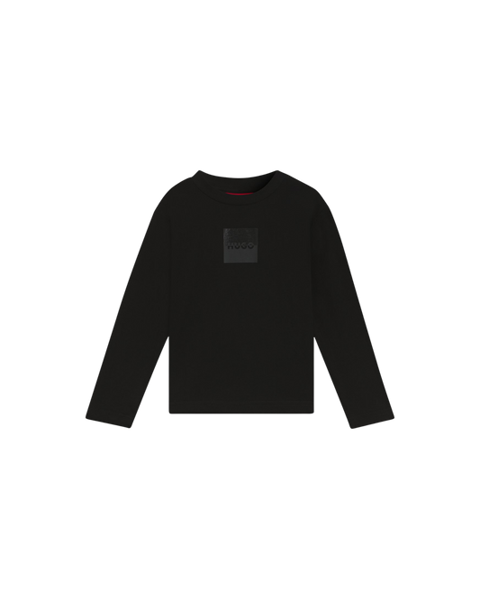 T-SHIRT HUGO MANCHES LONGUES – STYLE MINIMALISTE