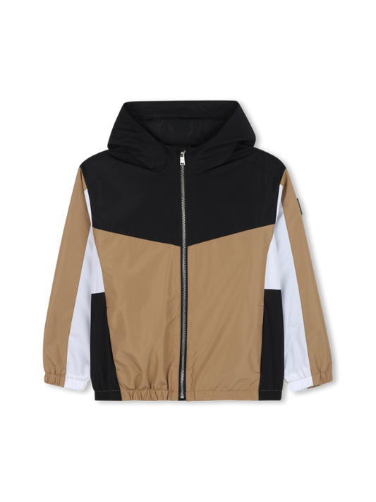 COUPE-VENT IMPRIMÉ À CAPUCHE