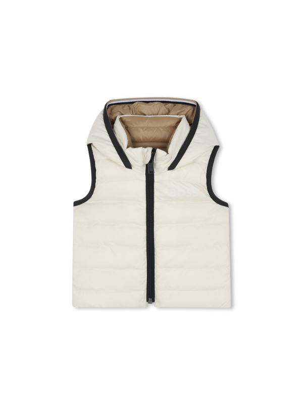 DOUDOUNE SANS MANCHES RÉVERSIBLE