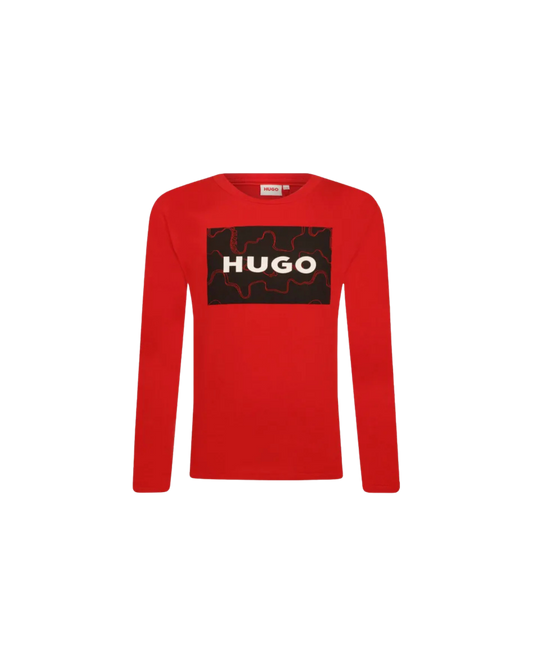 T-SHIRT HUGO À MANCHES LONGUES