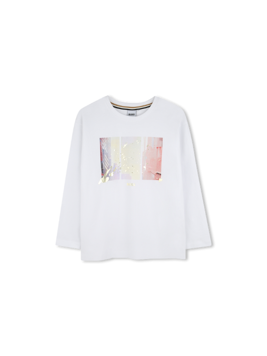 T-SHIRT À MANCHES LONGUES