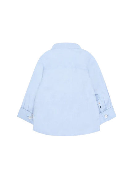 Chemise manches longues BOSS bébé garçon – Bleu ciel