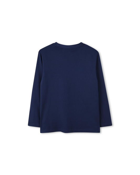 T-SHIRT BLEU MARINE HUGO