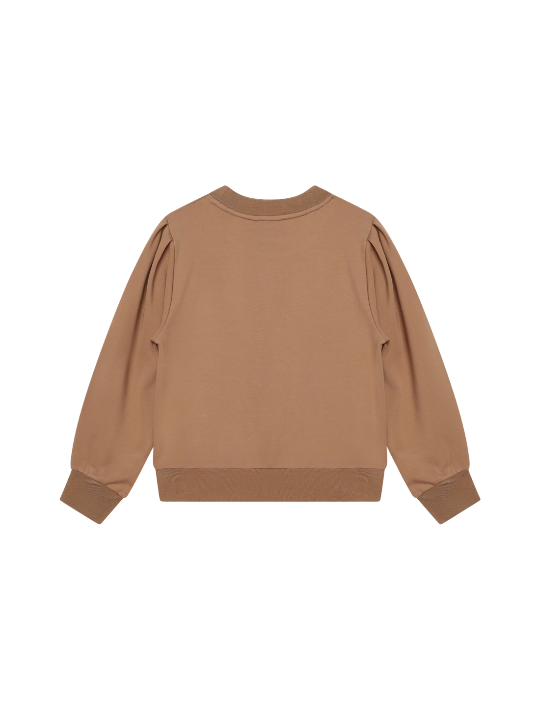 SWEAT BOSS CAMEL À LOGO GÉOMÉTRIQUE