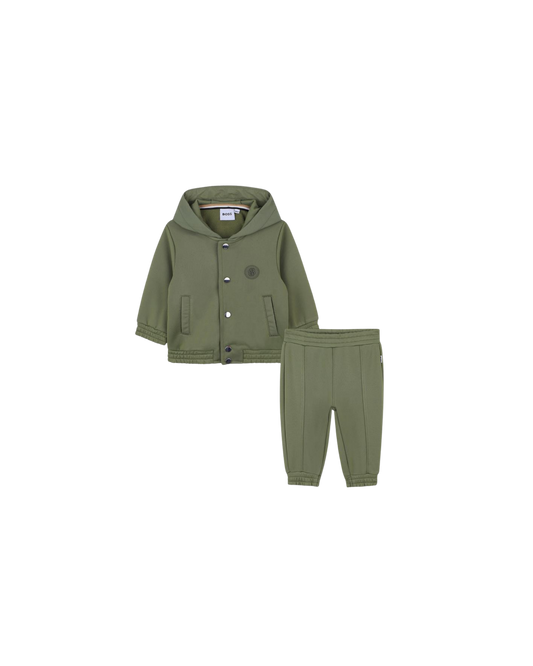 ENSEMBLE BÉBÉ GARÇON BOSS VERT KAKI