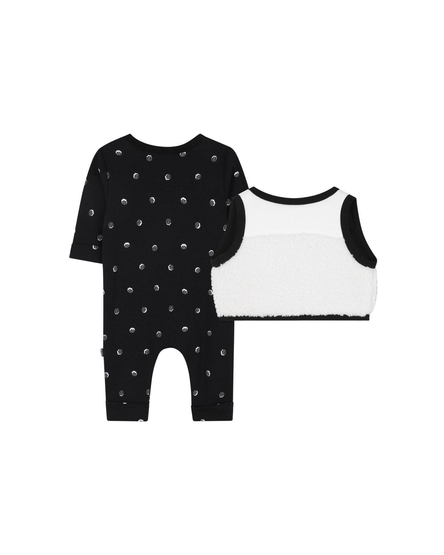 ENSEMBLE BOSS BÉBÉ – COMBINAISON & GILET SANS MANCHES