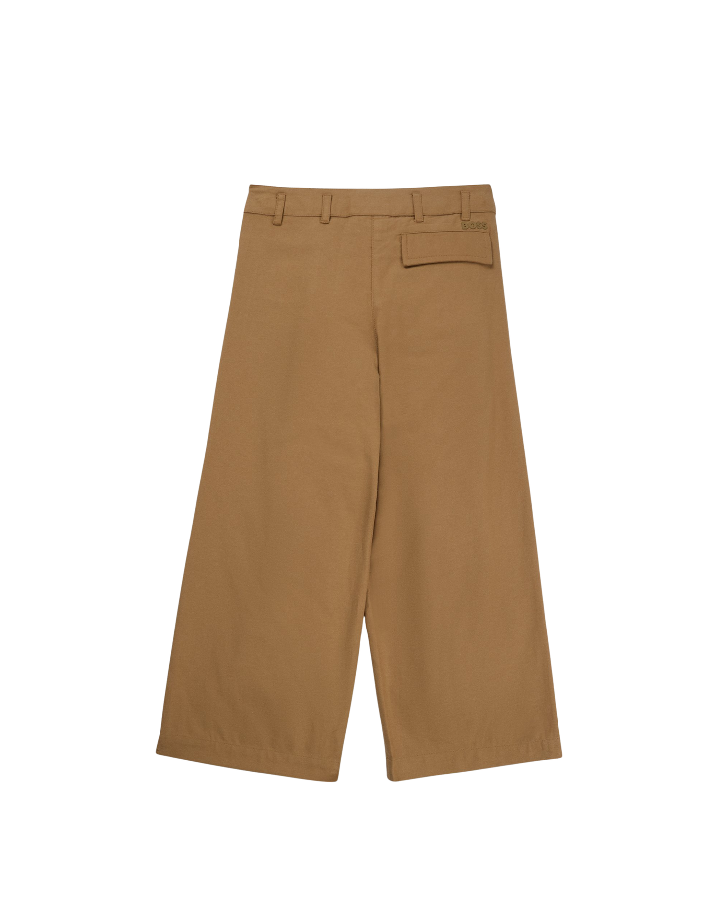 PANTALON AMPLE EN SERGE DOUX