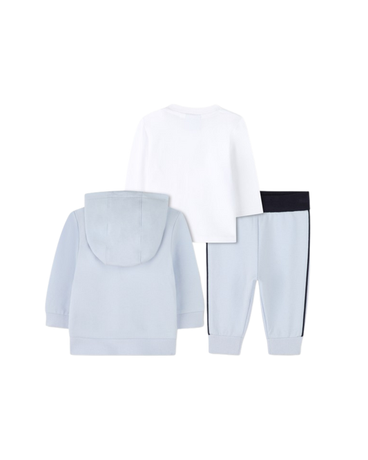 ENSEMBLE BOSS BÉBÉ – STYLE SPORT CHIC 3 PIÈCES