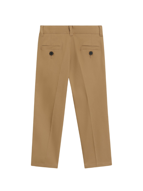 CHINO EN SERGÉ DE COTON EXTENSIBLE