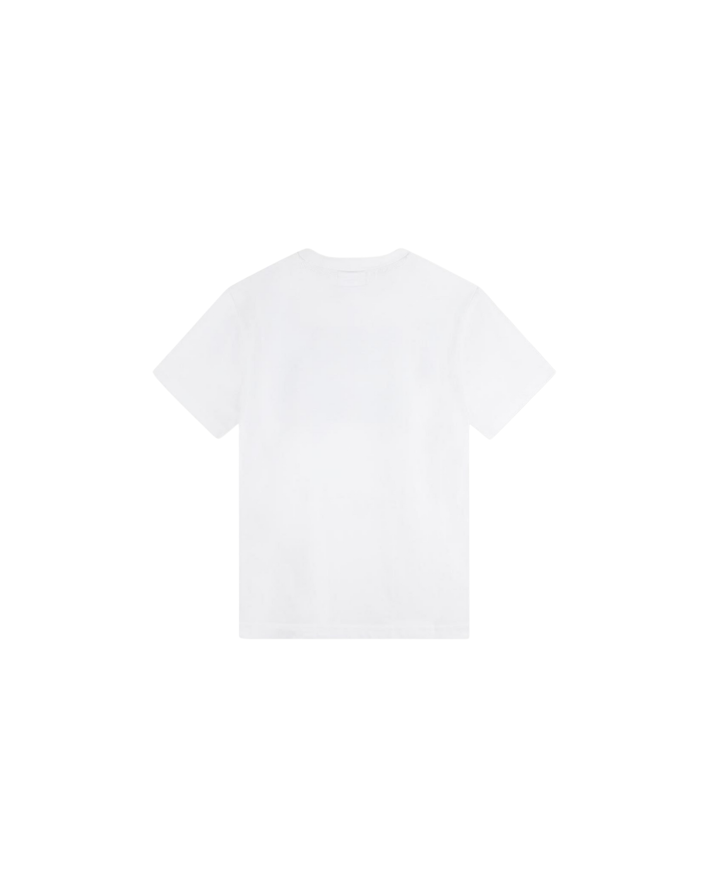 T-SHIRT HUGO KIDS BLANC LOGO IMPRIMÉ ÉCLAIR