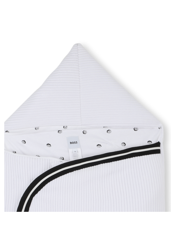 NID D'ANGE EN VELOURS RAYÉ