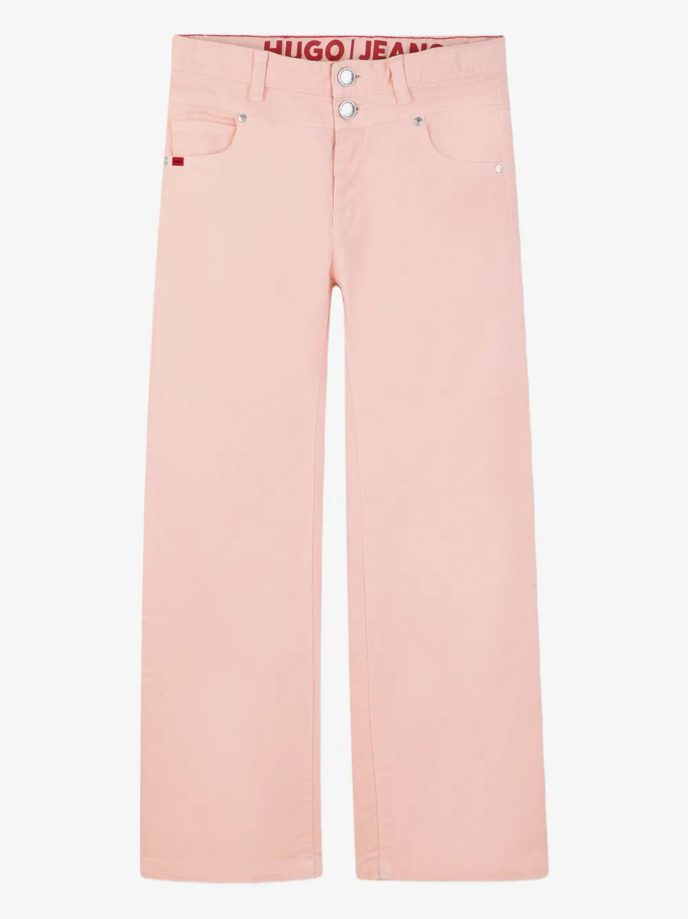 Pantalon large HUGO fille – Rose