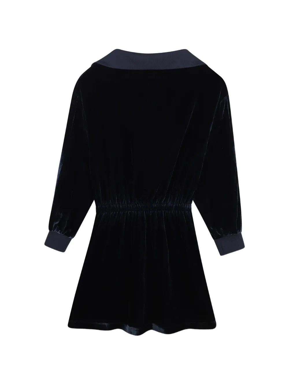 Robe en velours BOSS fille – Bleu marine