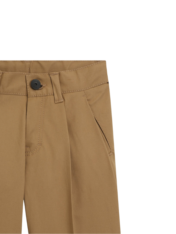 CHINO EN SERGÉ DE COTON EXTENSIBLE