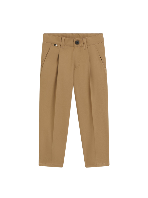 CHINO EN SERGÉ DE COTON EXTENSIBLE