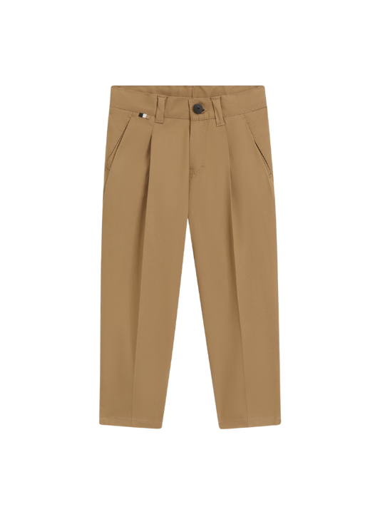 CHINO EN SERGÉ DE COTON EXTENSIBLE