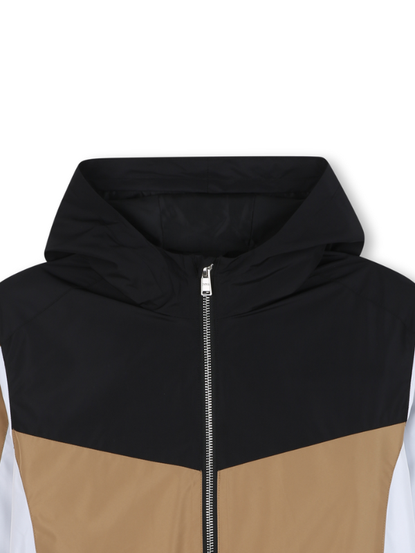 COUPE-VENT IMPRIMÉ À CAPUCHE