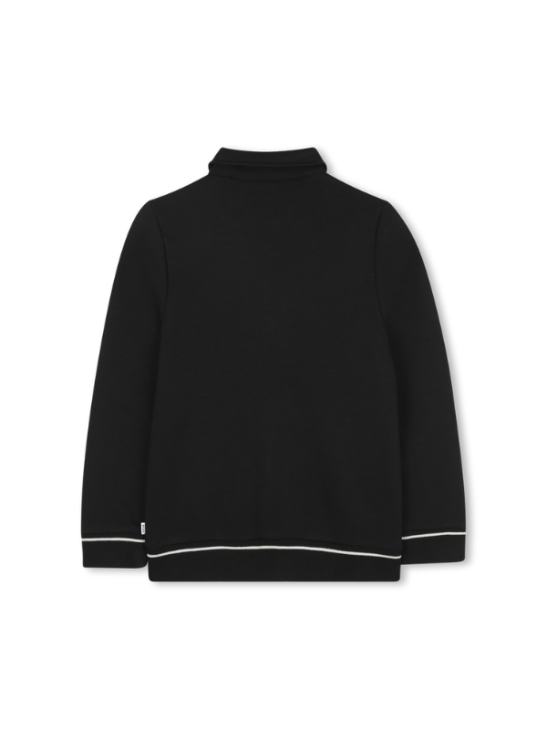 VESTE À BOUTONS NOIRS LOGO BB