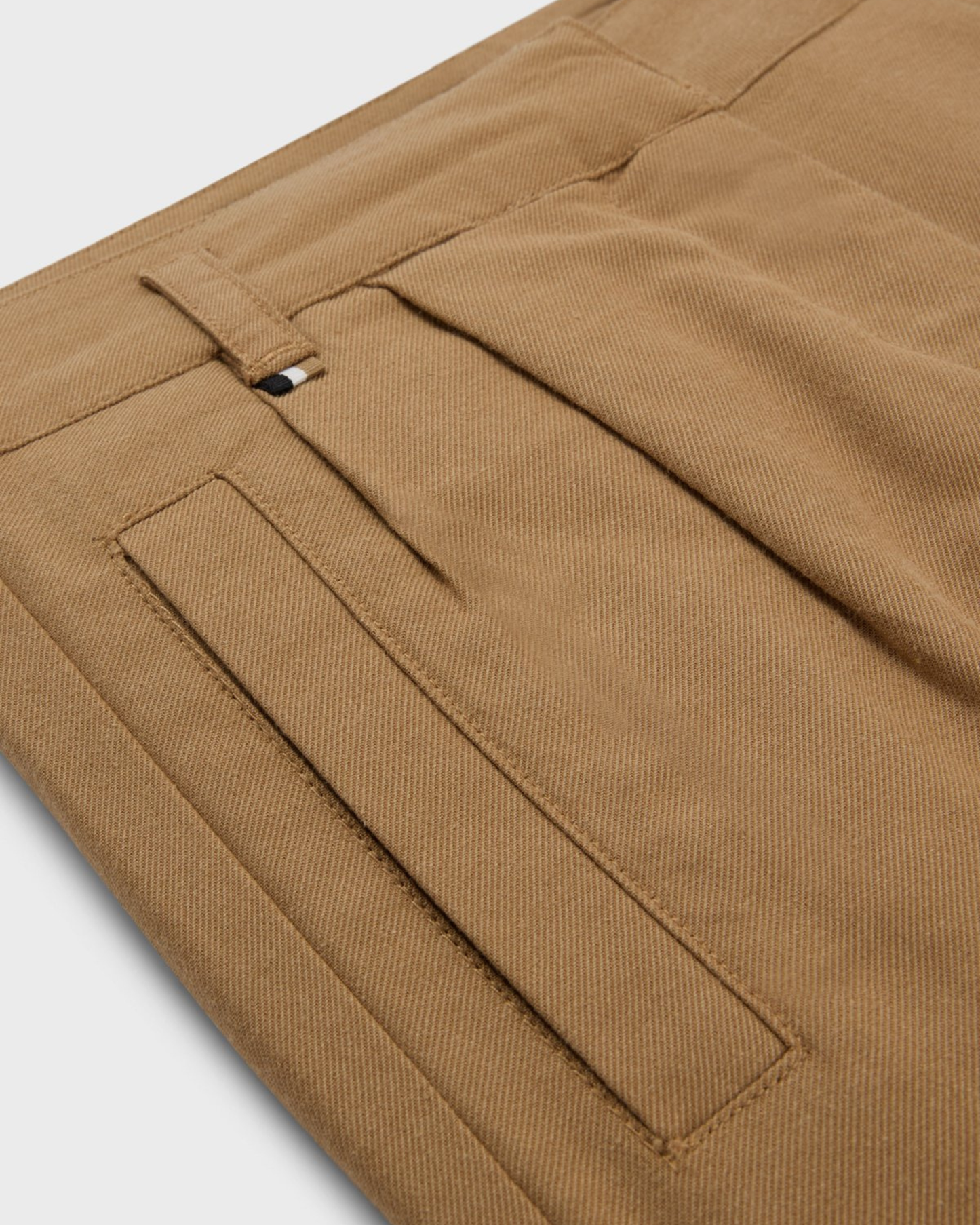 PANTALON AMPLE EN SERGE DOUX