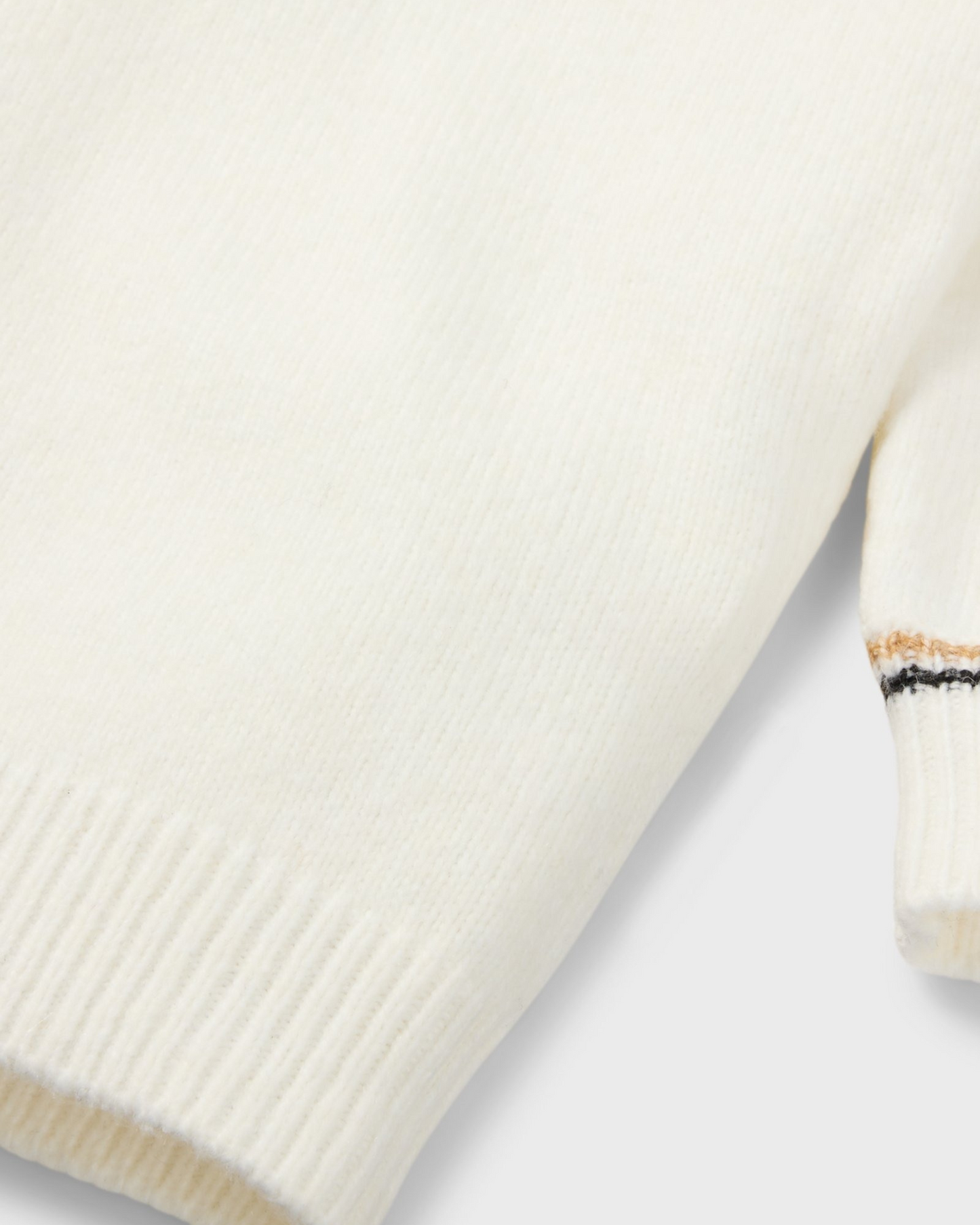 ROBE PULL A COL ROULE AVEC MONOGRAMME DOUBLE B EN STRASS