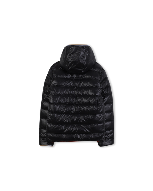 Doudoune réversible à capuche