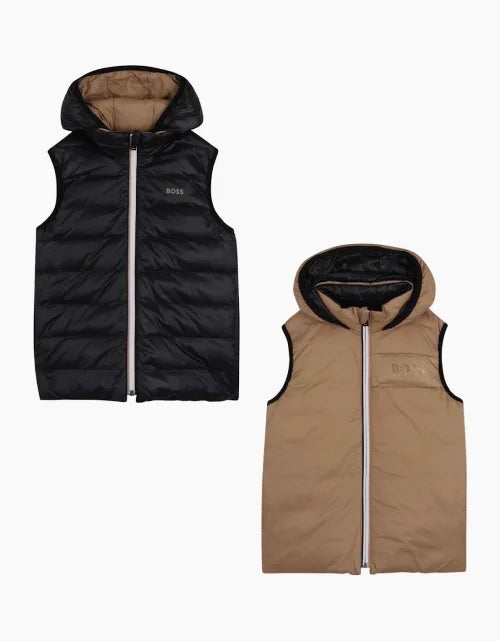 GILET DOUDOUNE REVERSIBLE