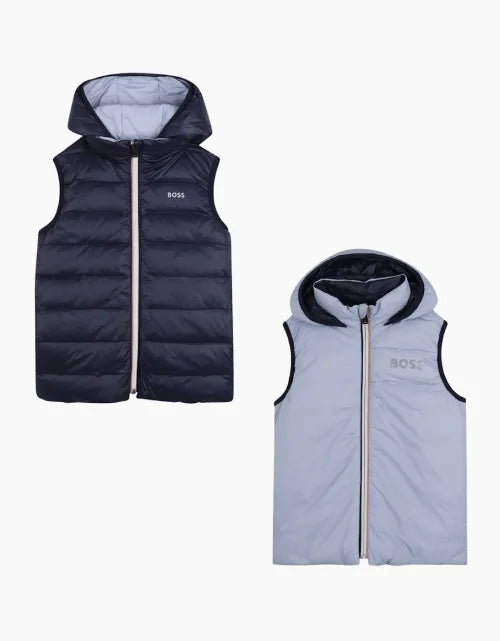 GILET DOUDOUNE REVERSIBLES