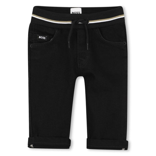 Pantalon en denim BOSS bébé garçon – Noir