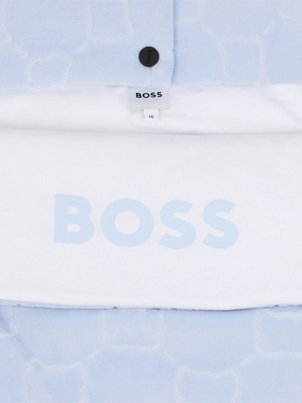 Nid d'ange BOSS bébé garçon – Bleu ciel