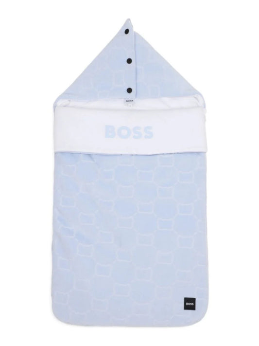 Nid d'ange BOSS bébé garçon – Bleu ciel