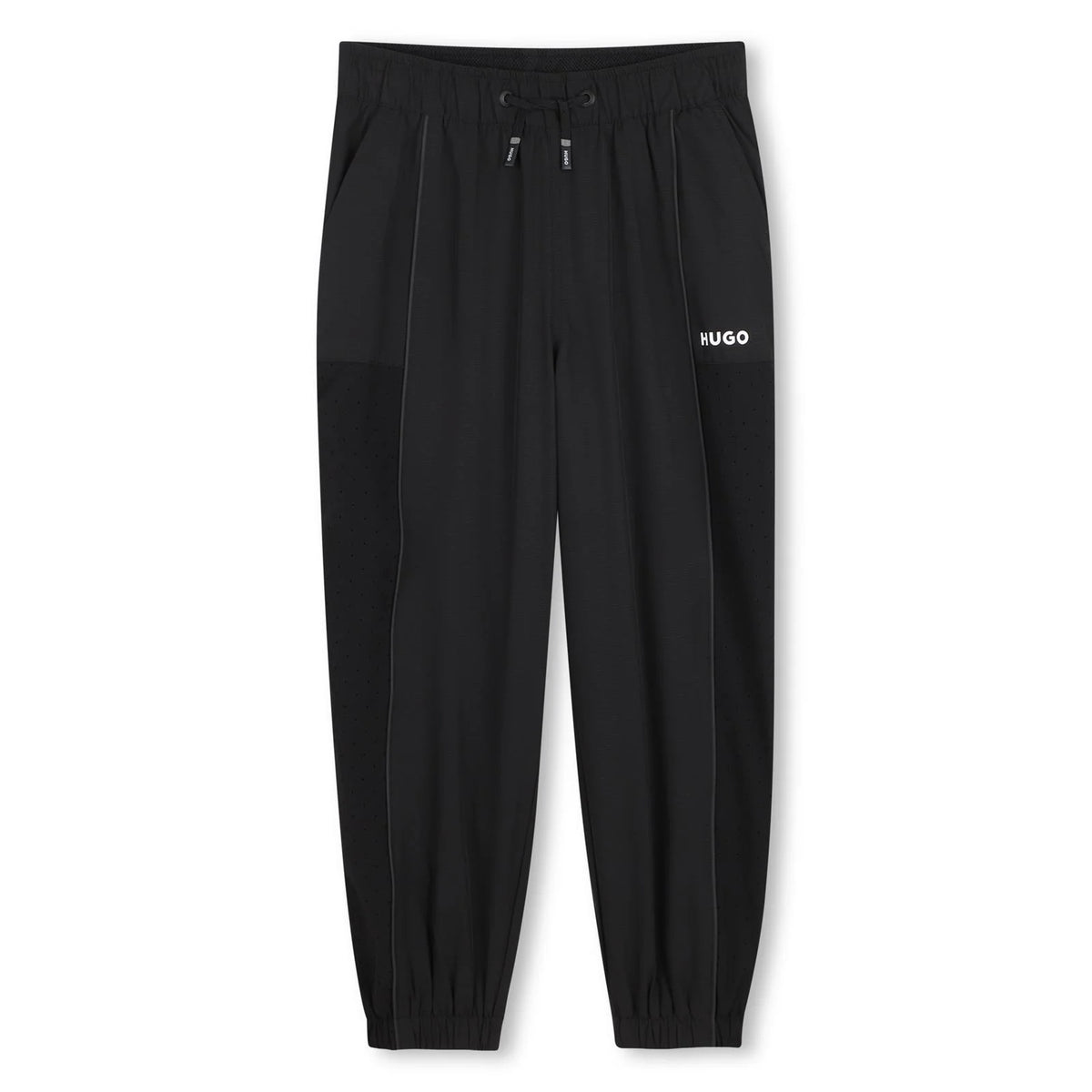 Pantalon jogging HUGO garçon – Noir