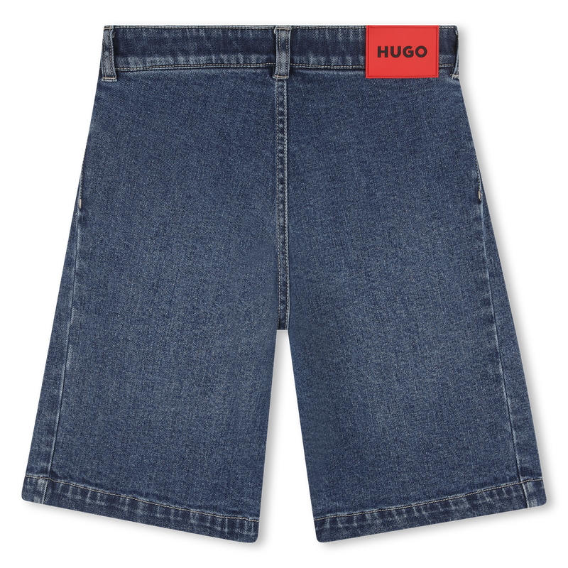 Short en jean BLEU